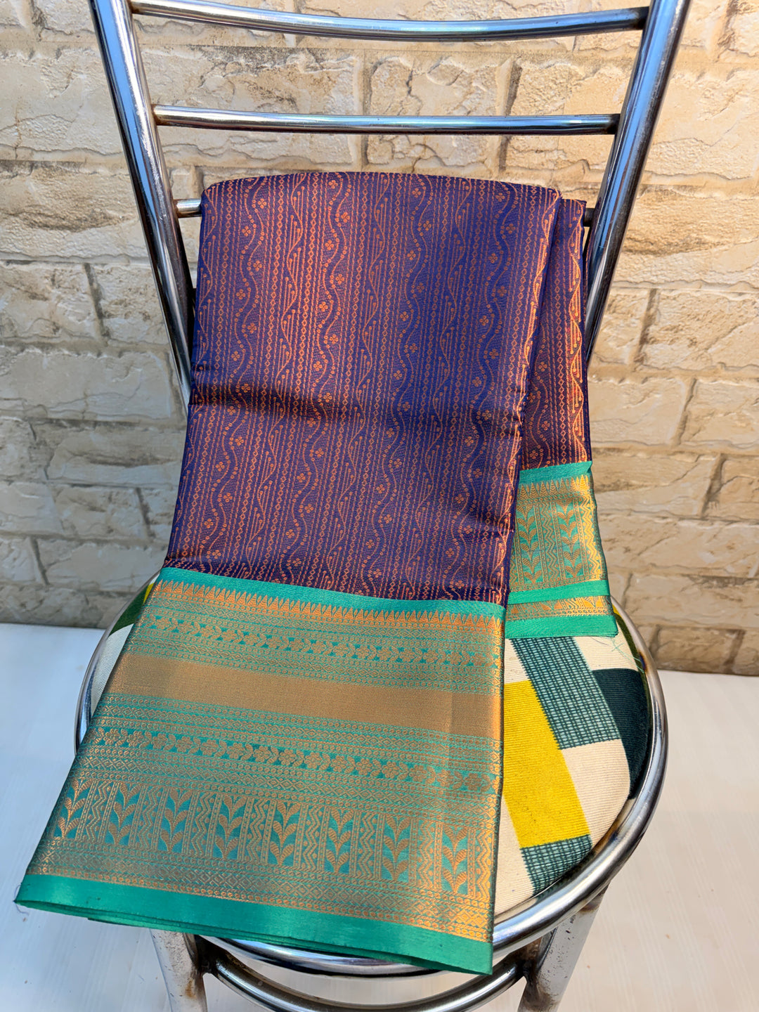 BANARASI TANCHUI SAREE IN PRETTY COLOUR COMMBINATION
