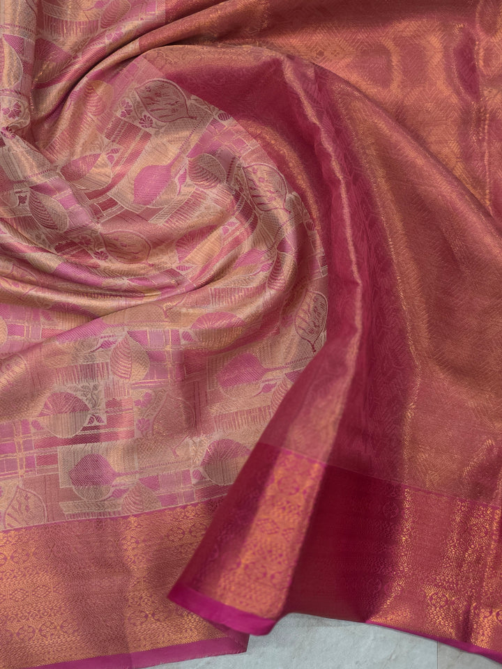 KASHMIRI IN CREAM BASE WITH RANI MINAKARI AND BORDER