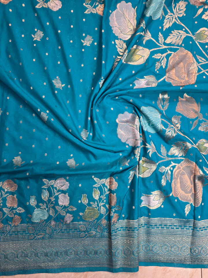 KHADDI GEROGETTE IN FEROZI WITH PANCHRANG BOOTA