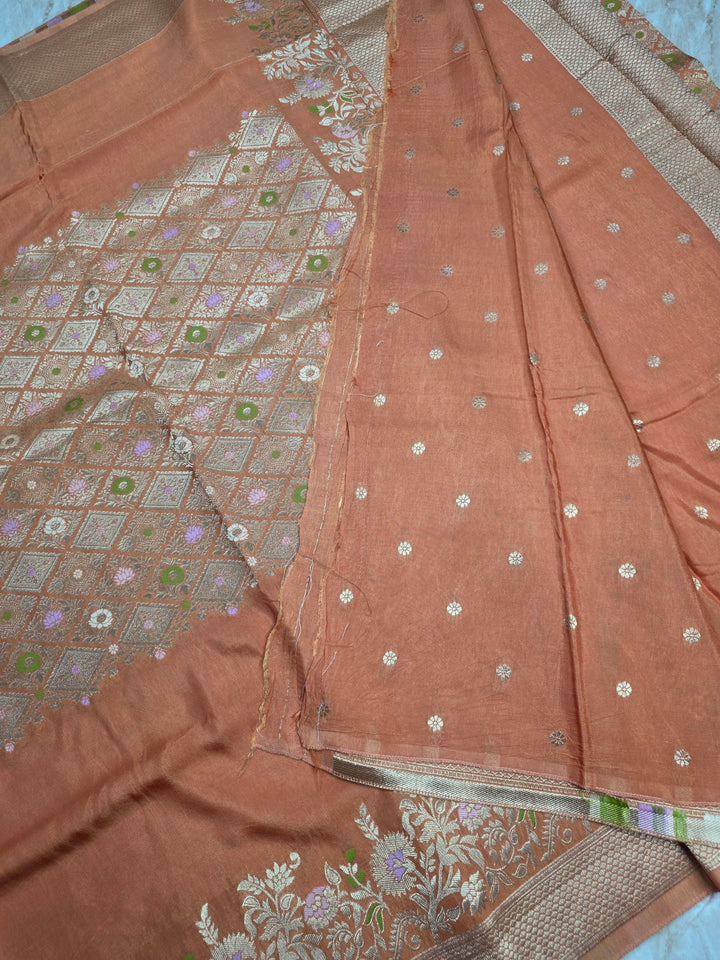 RUSSIAN SILK IN CENTRALISED BOUTIQUE STYLE IN BIEGE COLOUR