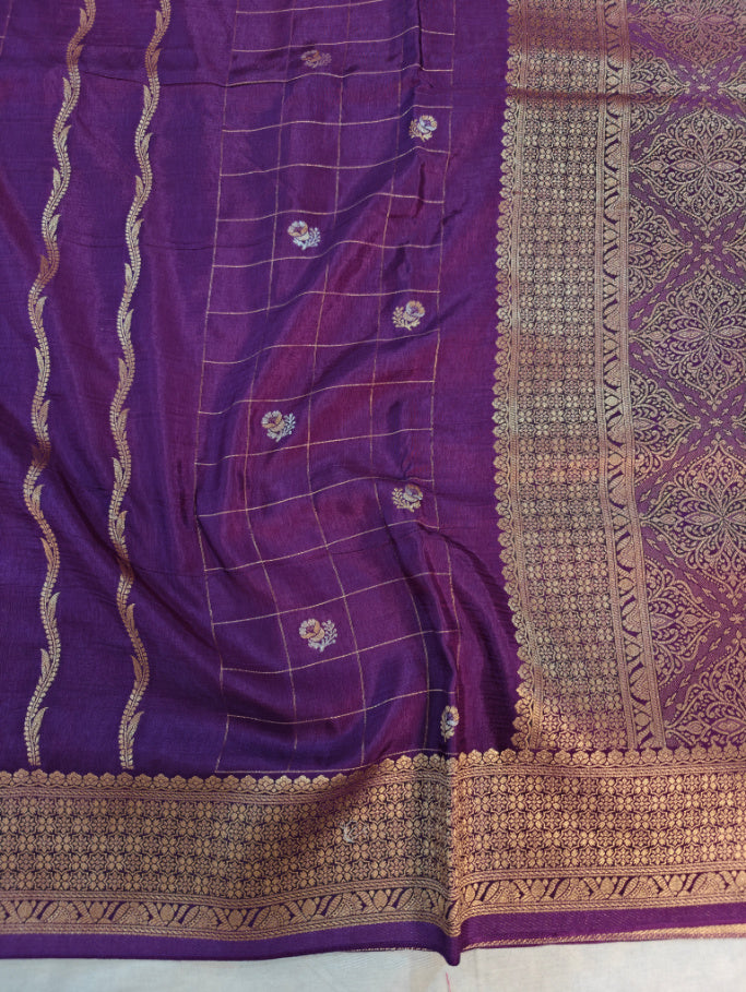 PURPLE SHADE RUSSIAN SILK
