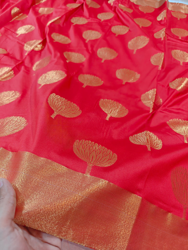 PAECH SELF TONE BANARASI SOFT PATTU SILK