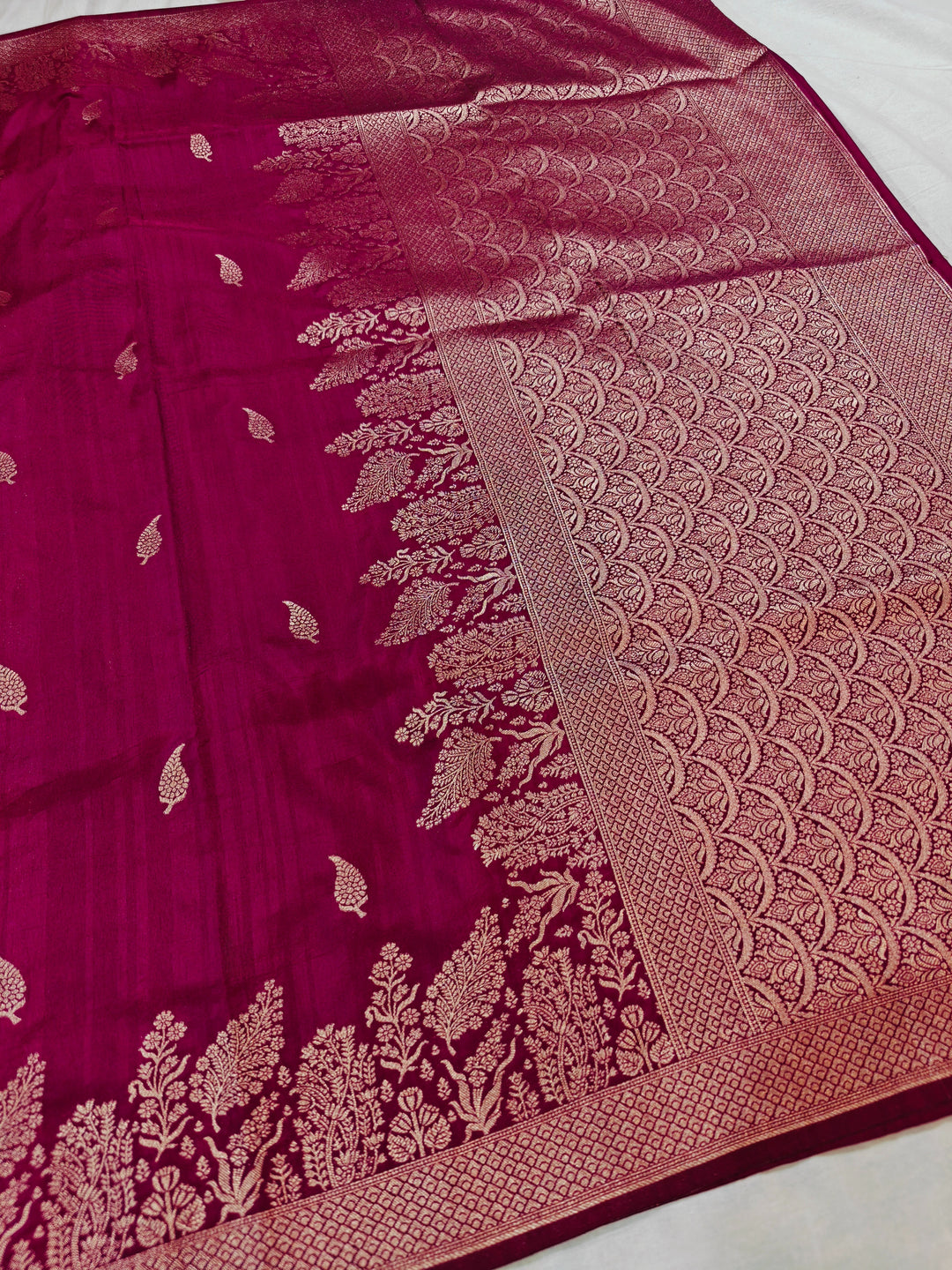 VINE COLOUR SOFT MATKA LINEN SILK