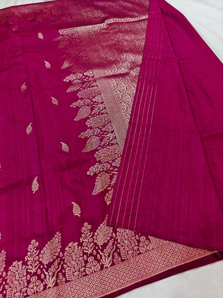 VINE COLOUR SOFT MATKA LINEN SILK