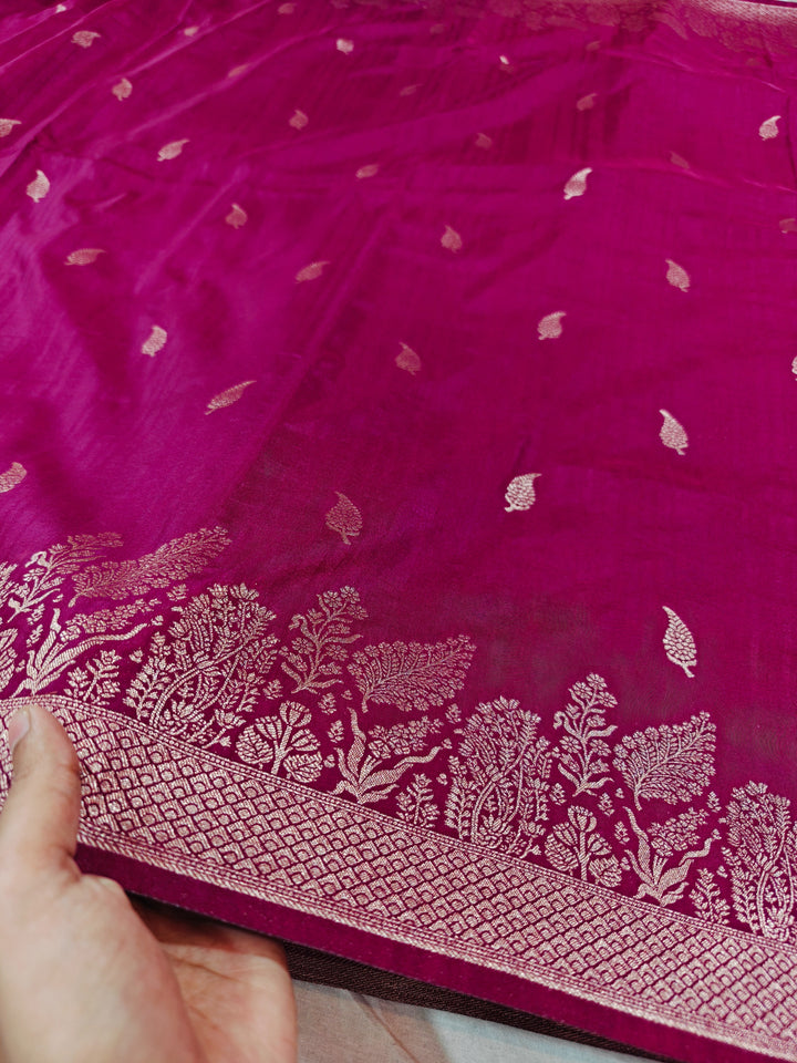 VINE COLOUR SOFT MATKA LINEN SILK